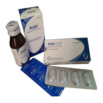 Adiz 200 mg/5 ml Powder for Suspension