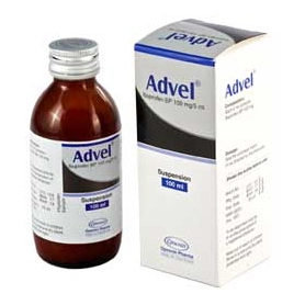 Advel 100 mg/5 ml Oral Suspension