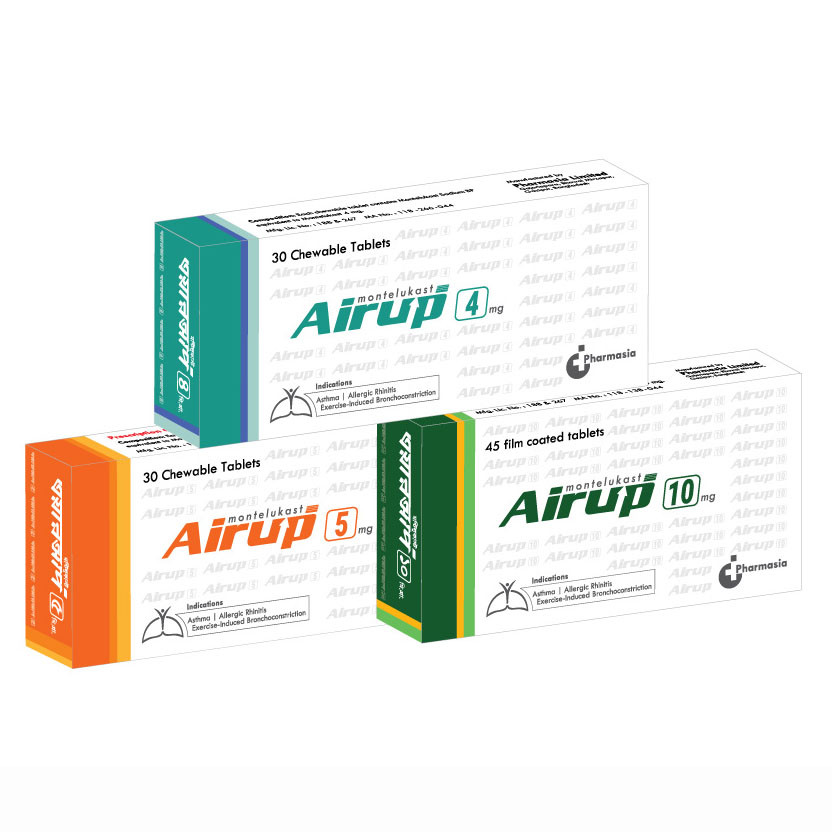 Airup 5 mg Chewable Tablet Airup 5 mg Chewable Tablet