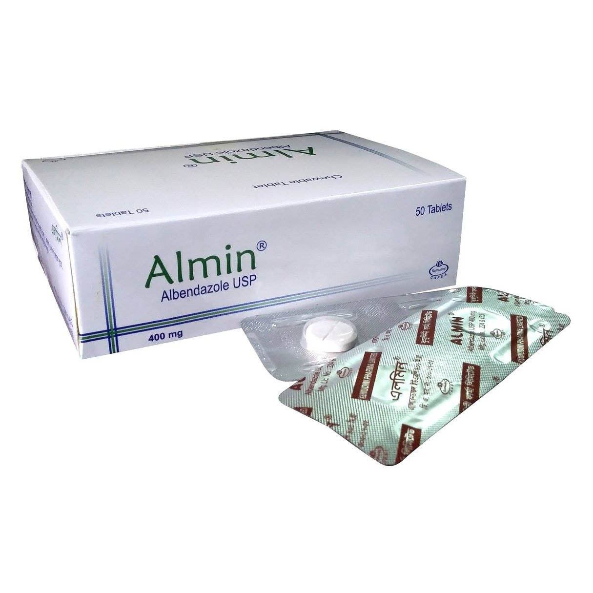 Almin 400 mg Chewable Tablet Almin 400 mg Chewable Tablet