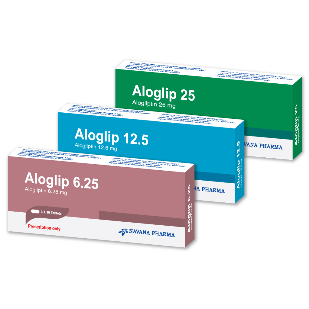 Aloglip 25 mg Tablet Aloglip 25 mg Tablet