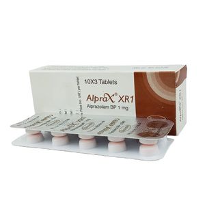 Alprax XR 1 mg Tablet (Extended Release) Alprax XR 1 mg Tablet (Extended Release)