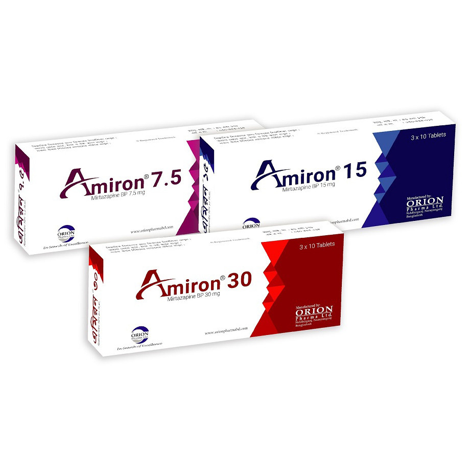 Amiron 30 mg Tablet Amiron 30 mg Tablet