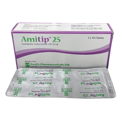 Amitip 25 mg Tablet