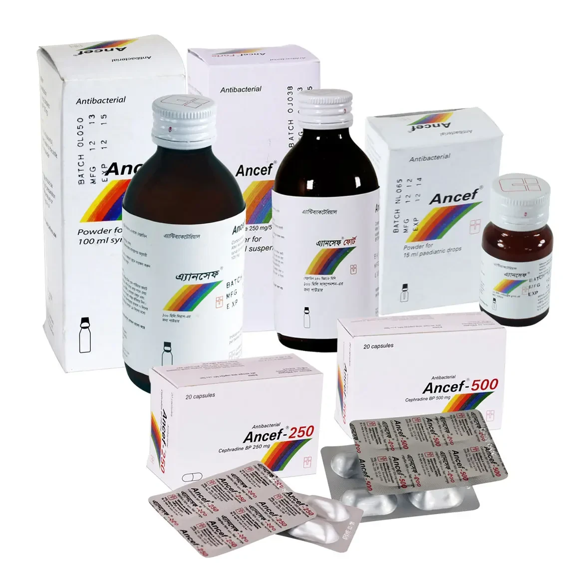 Ancef 125 mg/5 ml Powder for Suspension