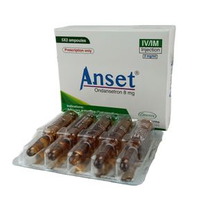 Anset 8 mg/4 ml IM/IV Injection Anset 8 mg/4 ml IM/IV Injection