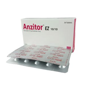 Anzitor EZ 20 mg+10 mg Tablet
