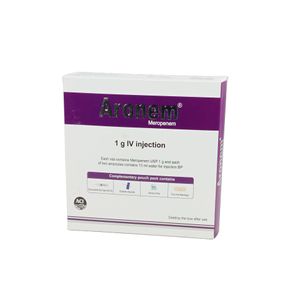 Aronem 1 gm/vial IV Injection or Infusion