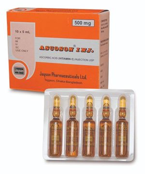 Ascoson 500 mg/5 ml Injection