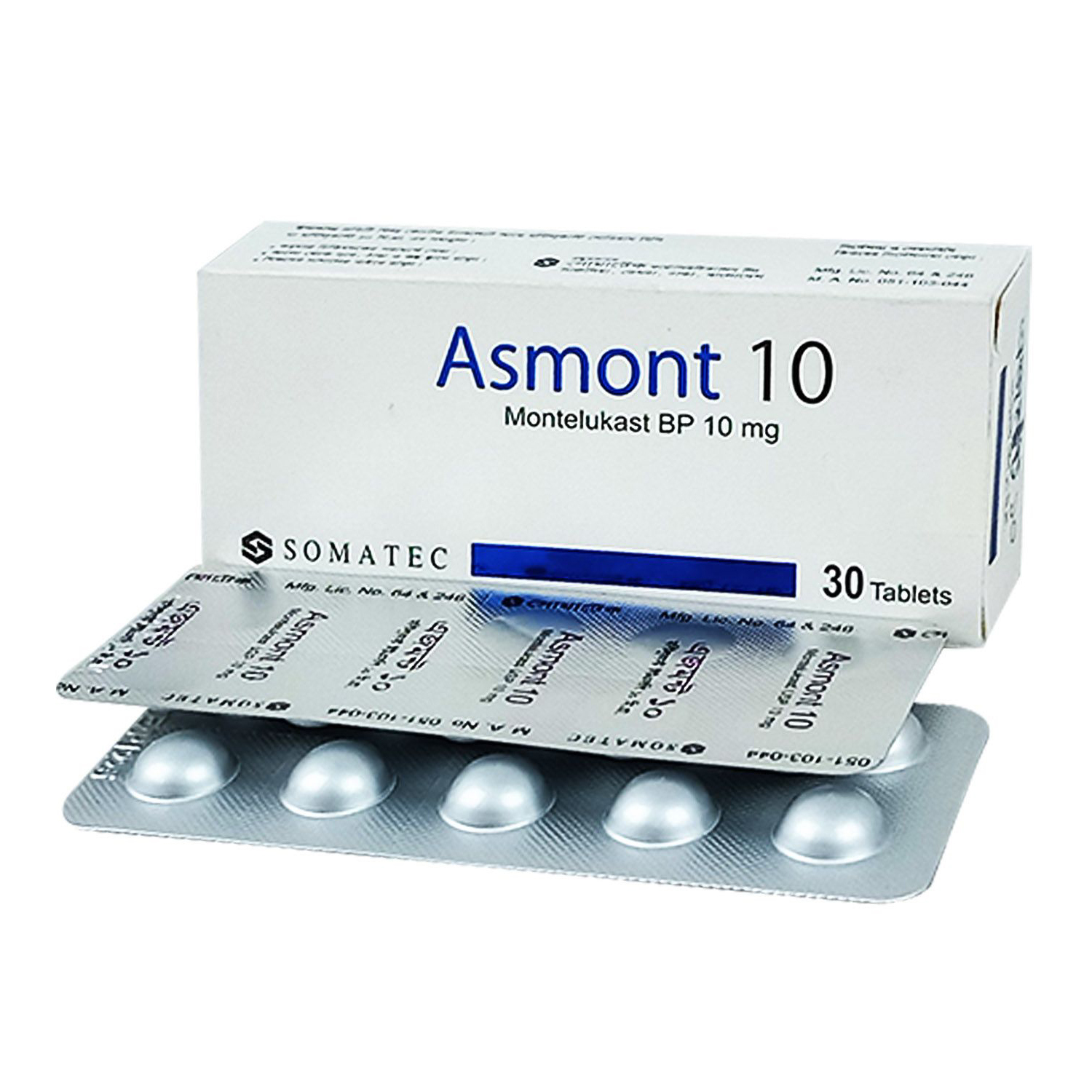 Asmont 10 mg Tablet
