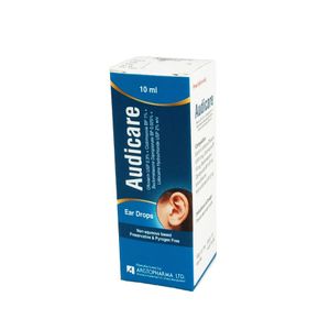 Audicare 0.3%+1%+0.025%+2% Ear Drop
