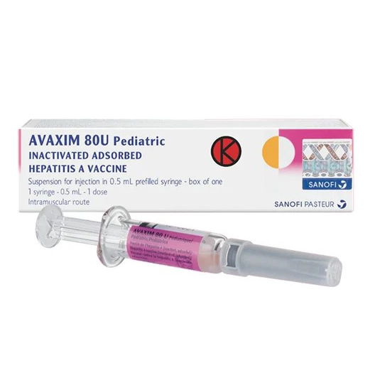 Avaxim (For child) 80 unit/0.5 ml SC Injection