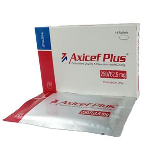 Axicef Plus 250 mg+62.5 mg Tablet