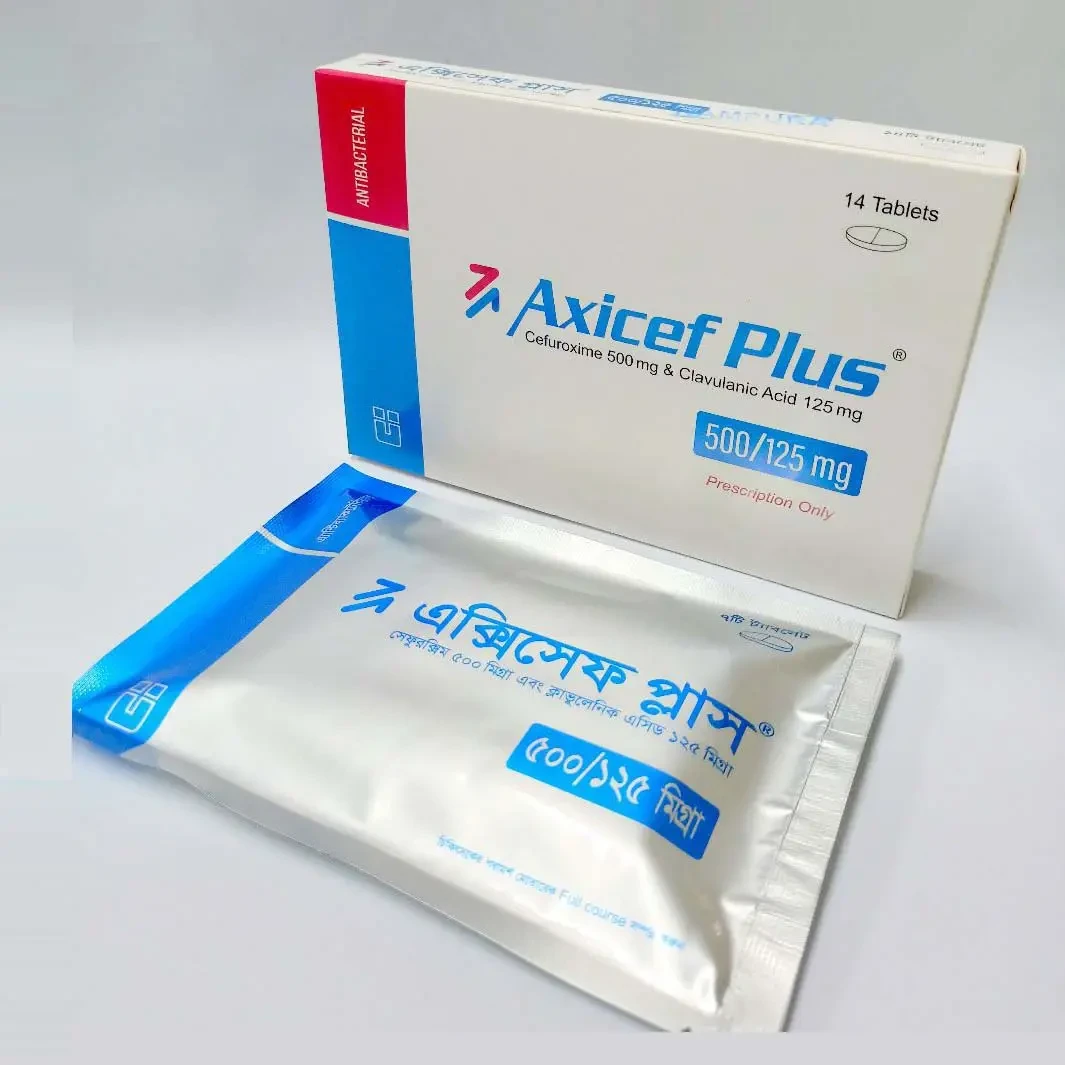 Axicef Plus 500 mg+125 mg Tablet