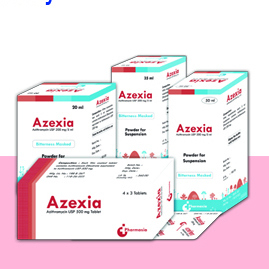 Azexia 200 mg/5 ml Powder for Suspension