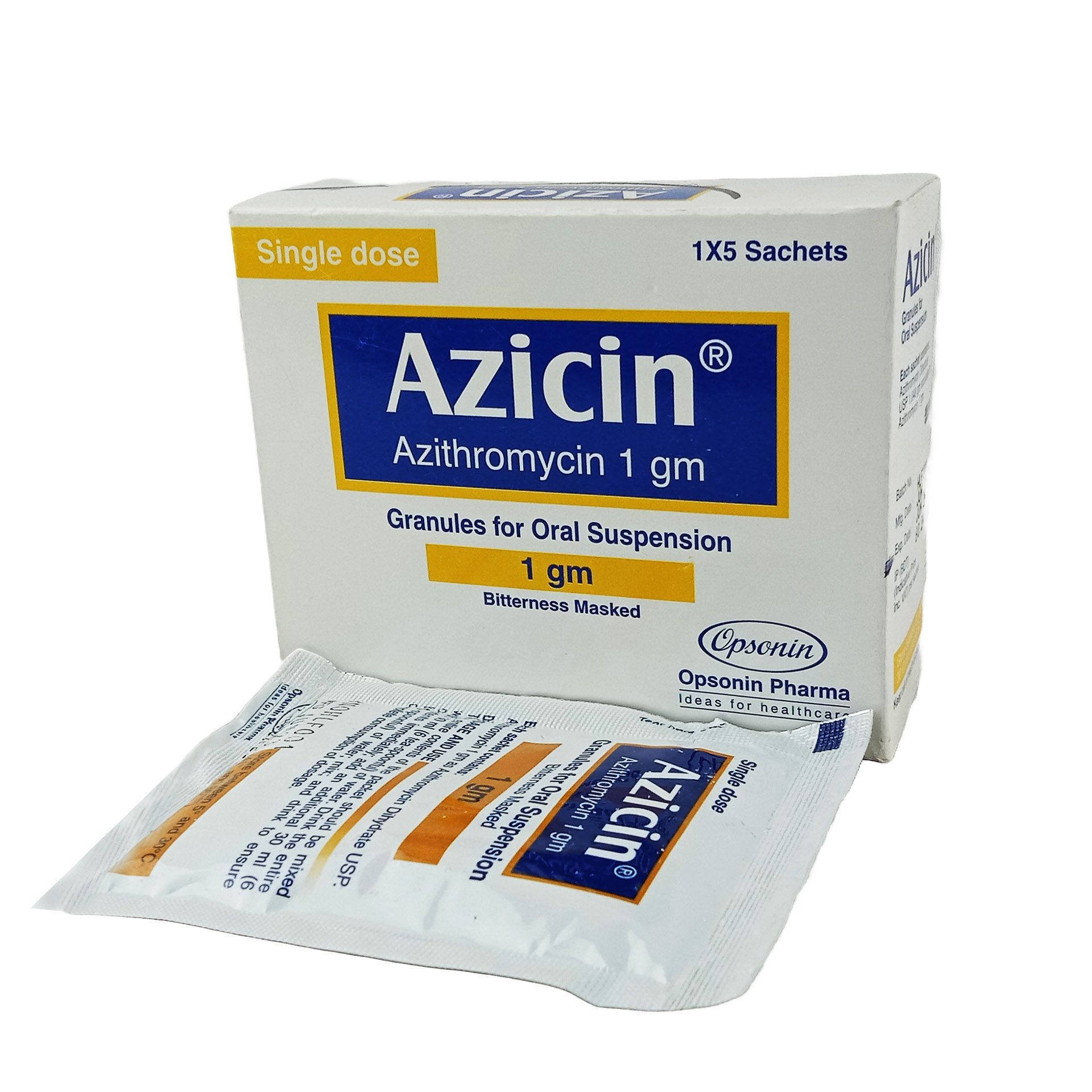Azicin 1 gm/Sachet Powder for Suspension