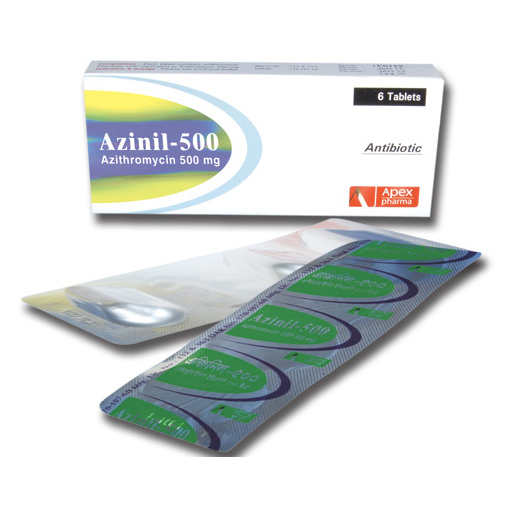 Azinil 500 mg Tablet Azinil 500 mg Tablet