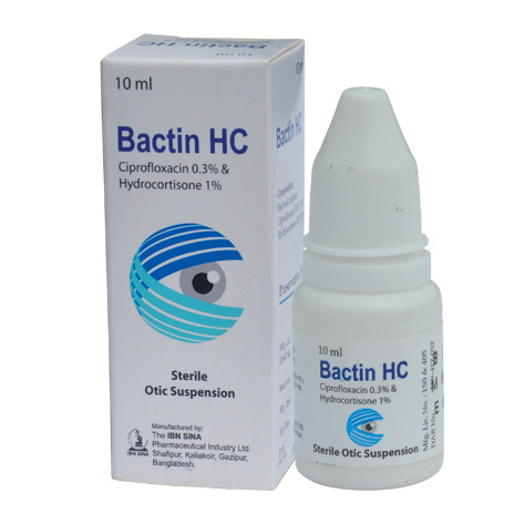 Bactin HC 0.3%+1% Ophthalmic Suspension