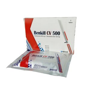 Benkill CV 500 mg+125 mg Tablet Benkill CV 500 mg+125 mg Tablet