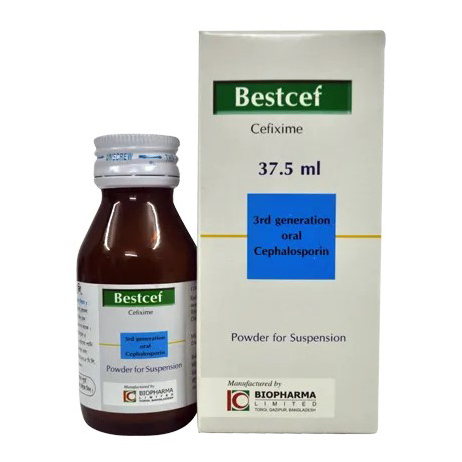 Bestcef 100 mg/5 ml Powder for Suspension