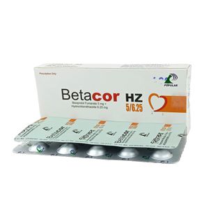 Betacor HZ 5 mg+6.25 mg Tablet Betacor HZ 5 mg+6.25 mg Tablet