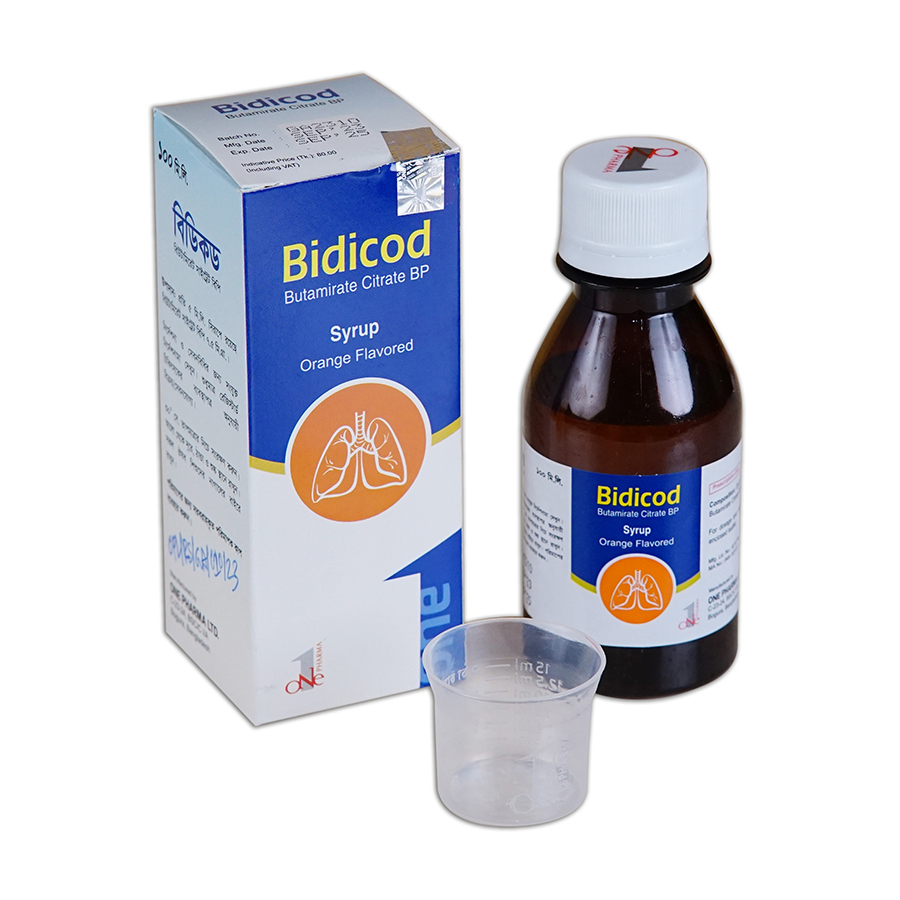 Bidicod 7.5 mg/5 ml Syrup