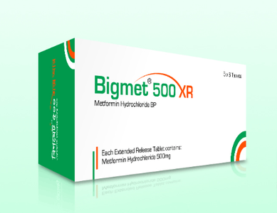 Bigmet XR 500 mg Tablet (Extended Release) Bigmet XR 500 mg Tablet (Extended Release)