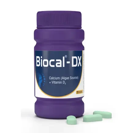 Biocal-DX 600 mg+400 IU Tablet