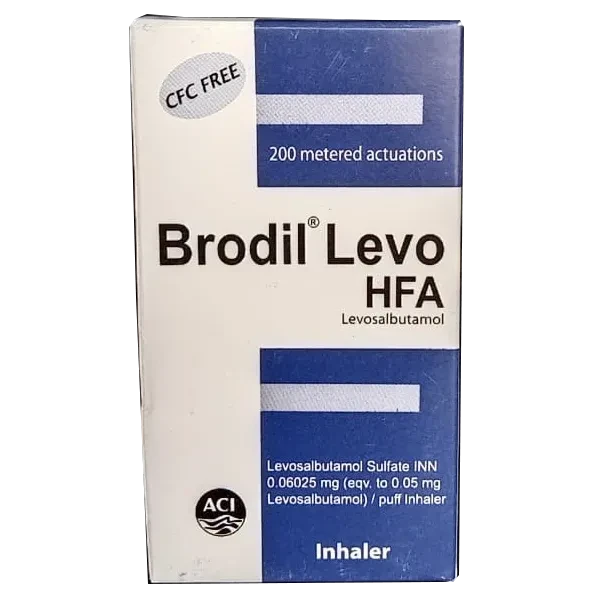 Brodil Levo 50 mcg/puff Inhaler Brodil Levo 50 mcg/puff Inhaler