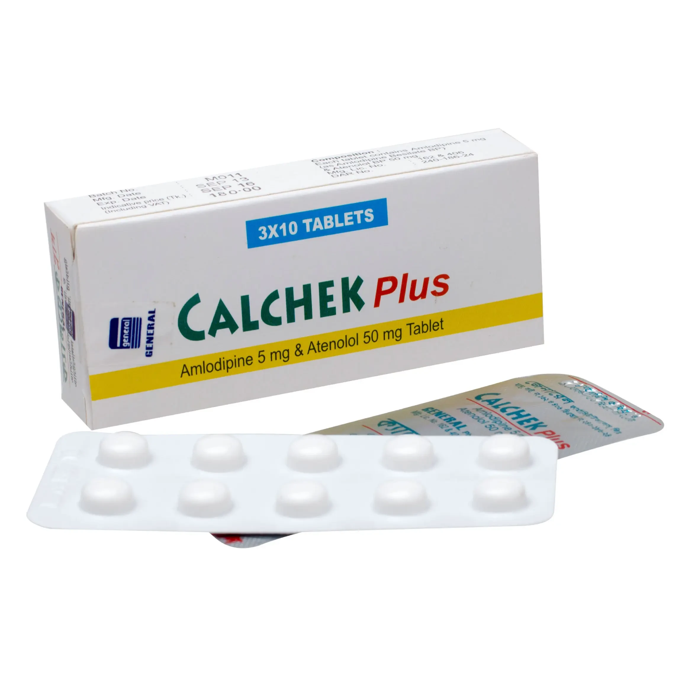 Calchek Plus 5 mg+50 mg Tablet Calchek Plus 5 mg+50 mg Tablet