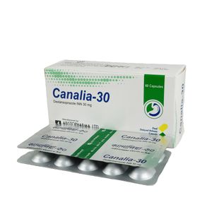 Canalia 30 mg Capsule (Enteric Coated Pellets) Canalia 30 mg Capsule (Enteric Coated Pellets)