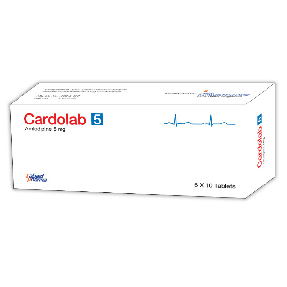 Cardolab 5 mg Tablet