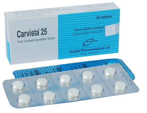 Carvista 6.25 mg Tablet Carvista 6.25 mg Tablet