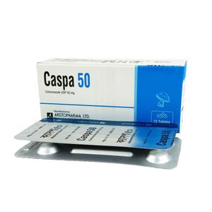 Caspa 50 mg Tablet Caspa 50 mg Tablet