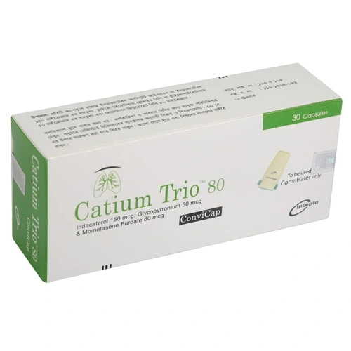 Catium Trio 150 mcg+50 mcg+80 mcg Inhalation Capsule