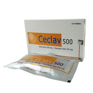 Ceclav 500 mg+125 mg Tablet Ceclav 500 mg+125 mg Tablet