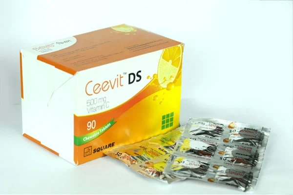 Ceevit DS 500 mg Chewable Tablet