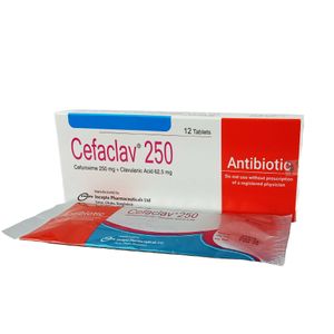 Cefaclav 250 mg+62.5 mg Tablet Cefaclav 250 mg+62.5 mg Tablet