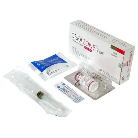 Cefazone 2 gm/vial IM/IV Injection