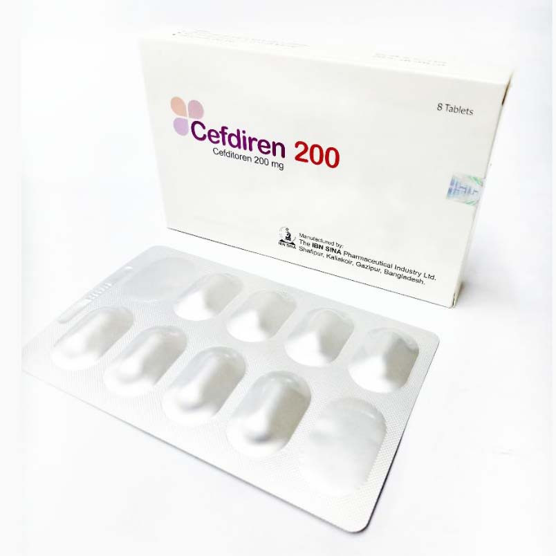Cefdiren 200 mg Tablet Cefdiren 200 mg Tablet
