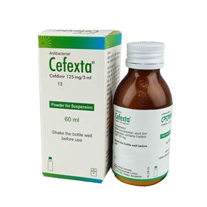 Cefexta 125 mg/5 ml Powder for Suspension Cefexta 125 mg/5 ml Powder for Suspension