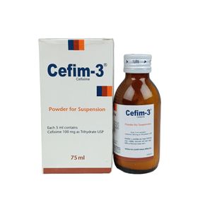 Cefim-3 100 mg/5 ml Powder for Suspension