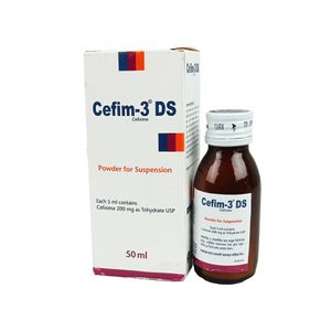Cefim-3 DS 200 mg/5 ml Powder for Suspension