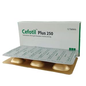 Cefotil Plus 250 mg+62.5 mg Tablet Cefotil Plus 250 mg+62.5 mg Tablet