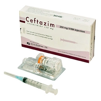 Ceftazim 250 mg/vial IM/IV Injection