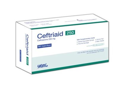 Ceftriaid 250 mg/vial IM Injection