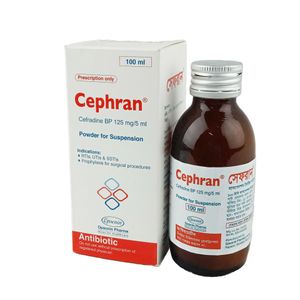 Cephran 125 mg/1.25 ml Pediatric Drop