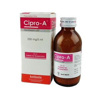 Cipro-A 250 mg/5 ml Powder for Suspension