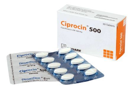Ciprocin 500 mg Tablet Ciprocin 500 mg Tablet