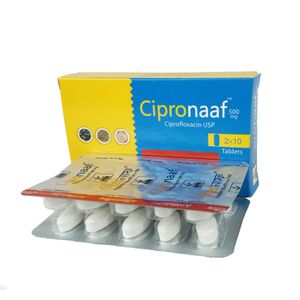 Cipronaaf 500 mg Tablet Cipronaaf 500 mg Tablet